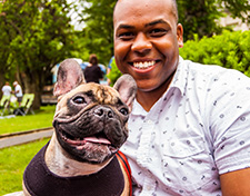Happy Frenchie